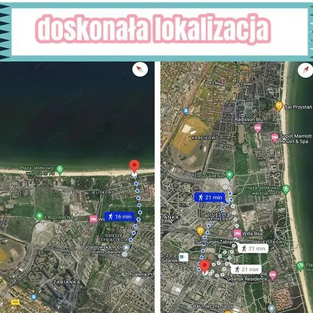 Mieszkanie Blisko Plazy W Pelni Wyposazone Gdansk